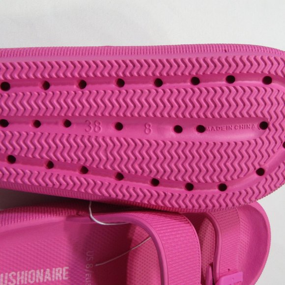 Cushionaire Fame Hot Pink slide Size 8 - Picture 7 of 9